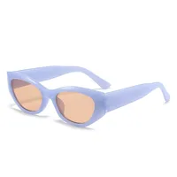 Streetwear Solid Color Ac Special-Shaped Mirror Full Frame Glasses sku image 7