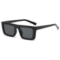 Punk Ethnic Style Solid Color Ac Square Full Frame Glasses main image 2