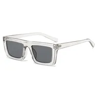 Punk Ethnic Style Solid Color Ac Square Full Frame Glasses sku image 5