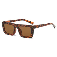 Punk Ethnic Style Solid Color Ac Square Full Frame Glasses sku image 8