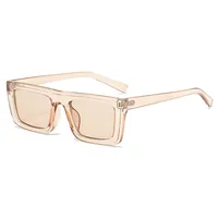 Punk Ethnic Style Solid Color Ac Square Full Frame Glasses sku image 10