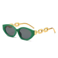 Streetwear Geometric Ac Oval Frame Full Frame Glasses main image 4