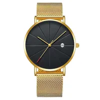 Casual Geometric Buckle Quartz main image 5