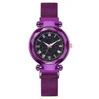 Simple Style Starry Sky Suction Buckle Quartz main image 4