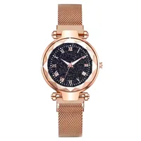 Simple Style Starry Sky Suction Buckle Quartz main image 1