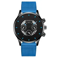 Simple Style Streetwear Color Block Buckle Quartz sku image 2