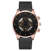 Simple Style Streetwear Color Block Buckle Quartz sku image 3