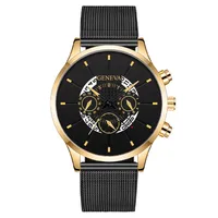 Simple Style Streetwear Color Block Buckle Quartz sku image 5