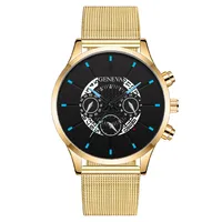 Simple Style Streetwear Color Block Buckle Quartz sku image 8