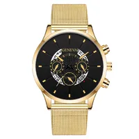 Simple Style Streetwear Color Block Buckle Quartz sku image 12