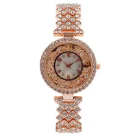 Elegant Glam Sparkly Jewelry Buckle Quartz main image 4