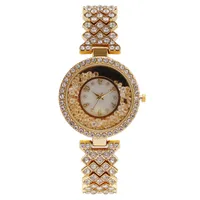 Elegant Glam Sparkly Jewelry Buckle Quartz main image 1