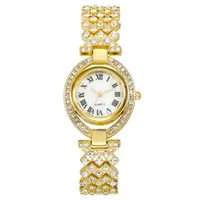 Casual Elegant Geometric Jewelry Buckle Quartz main image 5