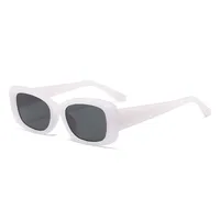 Cartoon Style Sweet Color Block Ac Square Full Frame Glasses main image 2