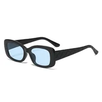 Cartoon Style Sweet Color Block Ac Square Full Frame Glasses sku image 5