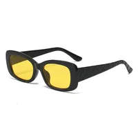 Cartoon Style Sweet Color Block Ac Square Full Frame Glasses sku image 8