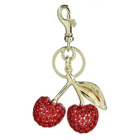 Modern Style Sweet Cherry Alloy Women's Bag Pendant Keychain main image 5
