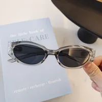 Casual Vacation Solid Color Pc Resin Cat Eye Full Frame Glasses sku image 7