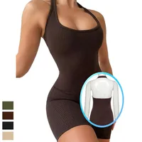 Women's Gym Yoga Sports Stripe Rompers main image 1