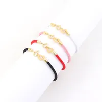 Simple Style Classic Style Round Heart Shape 304 Stainless Steel Nylon Women's Bracelets main image 6