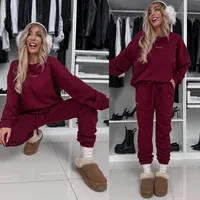 Casual Daily Sports Women's Simple Style Letter Solid Color Cotton Blend Pants Sets Shorts Sets main image 5