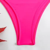 Women's Sexy Beach Solid Color Hollow Out 1 Piece One Piece Swimwear main image 5