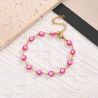 Ethnic Style Devil's Eye 304 Stainless Steel 18K Gold Plated No Inlaid Bracelets In Bulk sku image 11