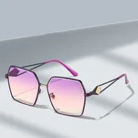 Modern Style Streetwear Sunglasses Pc Polygon Full Frame Glasses main image 1