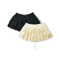Women's Skirt Casual Sexy Drawstring Flower Short Mini Dress Holiday Daily main image 1