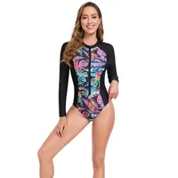 Women's Tropical Leaf 1 Piece One Piece Swimwear main image 3