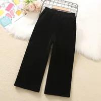 Girl'S Simple Style Solid Color Corduroy main image 2