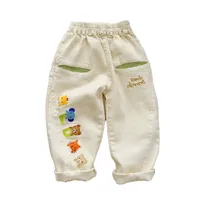 Girl'S Boy'S Cute Animal Cartoon Letter Embroidery Cotton main image 7