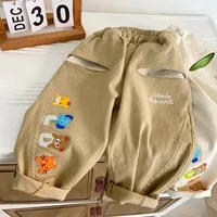 Girl'S Boy'S Cute Animal Cartoon Letter Embroidery Cotton sku image 9