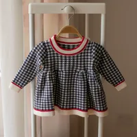 Girl'S Cute Plaid Dehaired Angora Covering Yarn Cotton Liquid Ammonia Treatment sku image 17