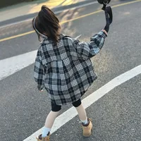 Girl'S Classic Style Checkered Cotton main image 4