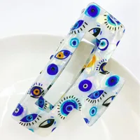 Women's Classic Style Commute Cool Style Devil's Eye PVC Hollow Out Hair Claws main image 4