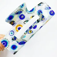 Women's Classic Style Commute Cool Style Devil's Eye PVC Hollow Out Hair Claws main image 8