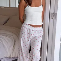 Eaby   Y2K Sexy Spice Girls Solid Color Ultra Short Fashion Camisole Bow Decoration Spring And Summer main image 3