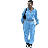 Casual Daily Street Women's Simple Style Solid Color Cotton Blend Pants Sets Shorts Sets main image 5