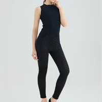 Simple Style Leopard Pu Polyester Active Bottoms Leggings main image 2