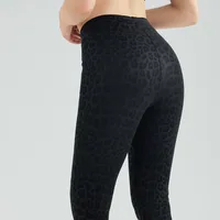 Simple Style Leopard Pu Polyester Active Bottoms Leggings main image 5