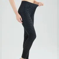 Simple Style Leopard Pu Polyester Active Bottoms Leggings main image 3