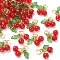 Cute Cherry Glass Jewelry Accessories main image 1