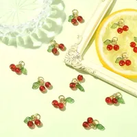 Cute Cherry Glass Jewelry Accessories main image 3