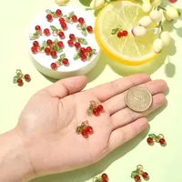 Cute Cherry Glass Jewelry Accessories main image 4