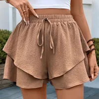 Women's Daily Casual Solid Color Shorts main image 1