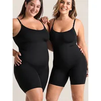 Solid Color Butt Lift Tummy Control Seamless Shaping Underwear main image 1