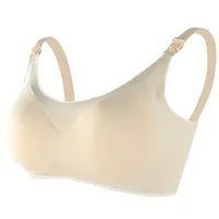 Solid Color Wireless Bra Breastfeeding Nursing Bras sku image 11