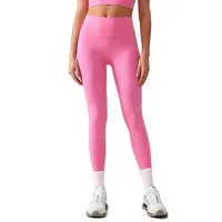 Streetwear Sports Solid Color Nylon Cotton Blend Collarless Active Bottoms Leggings main image 2