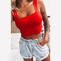 Women's Vest Tank Tops Elegant Preppy Style Solid Color main image 5